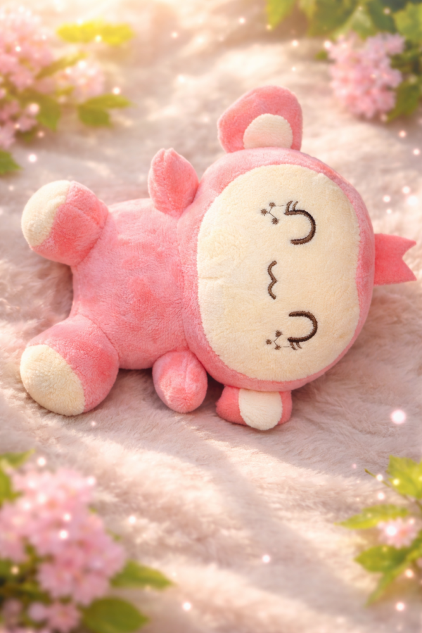 Cute Pink Plush Monkey Soft Toy